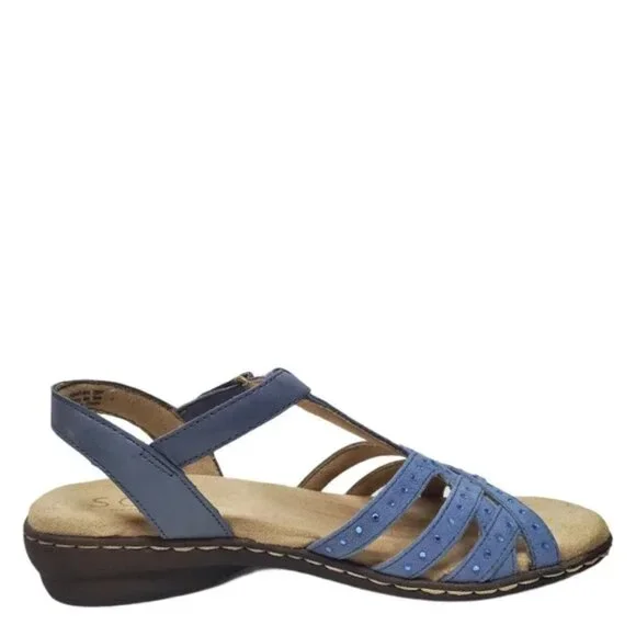 Naturalizer Soul Women's Brielle Sandals Leather Size 8 - Picture 3 of 6